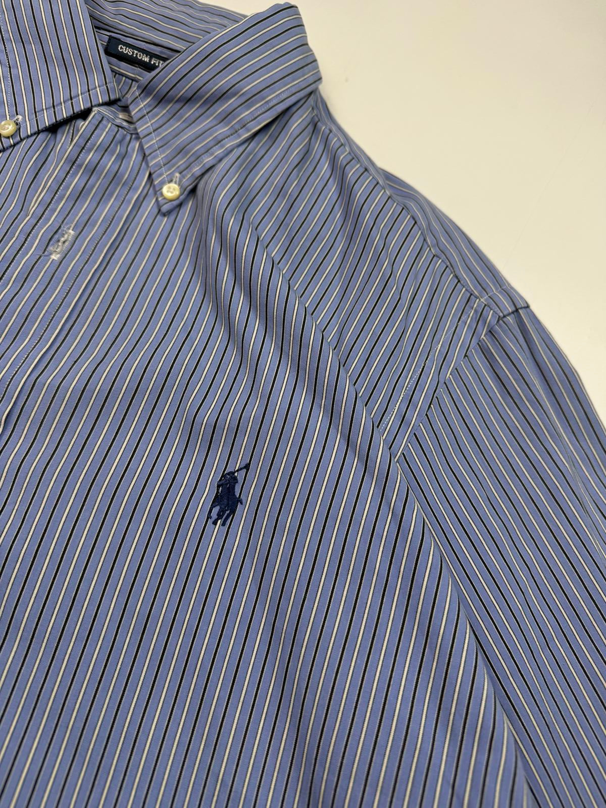 Vintage Polo Ralph Lauren striped shirt (XL)