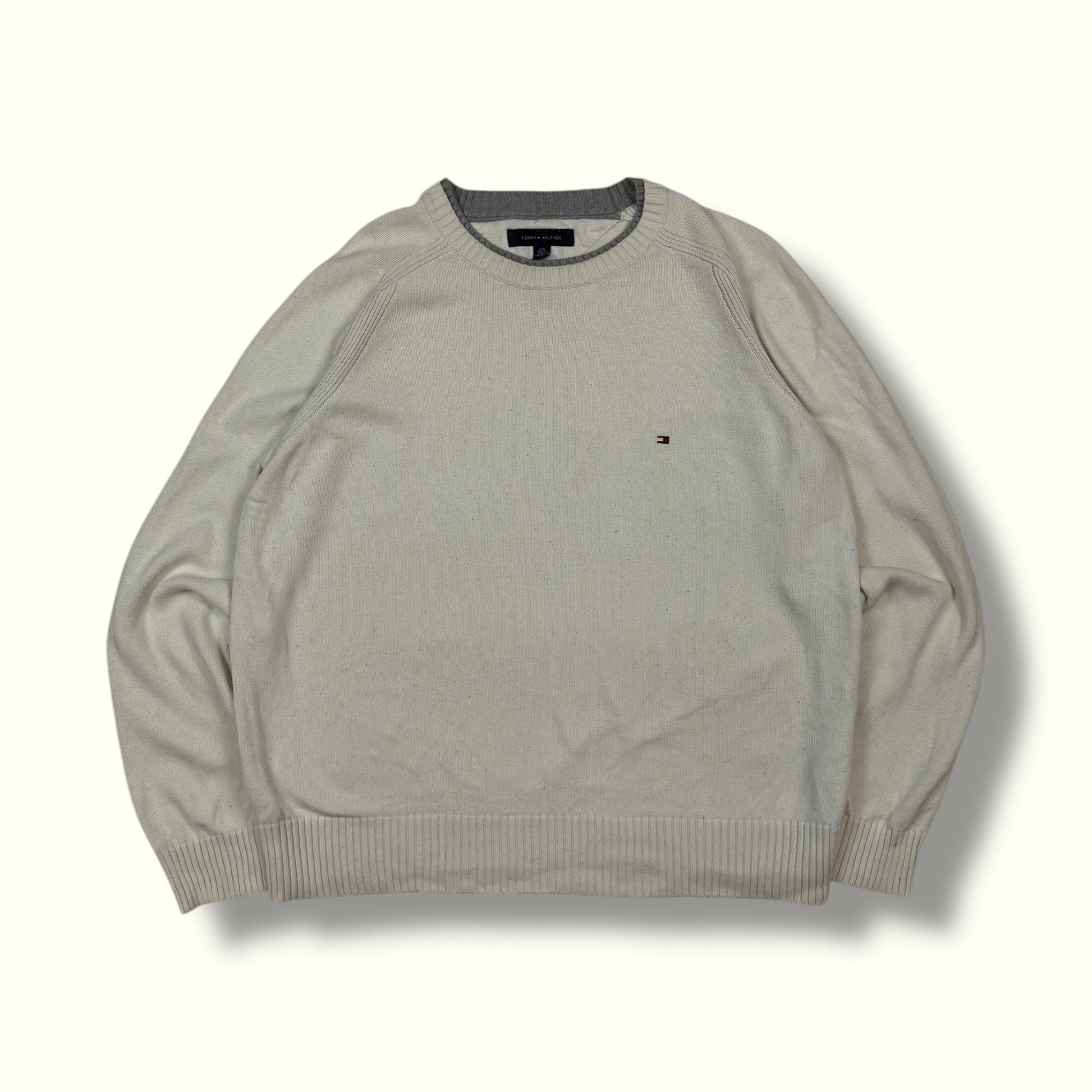 Tommy Hilfiger knit sweater white